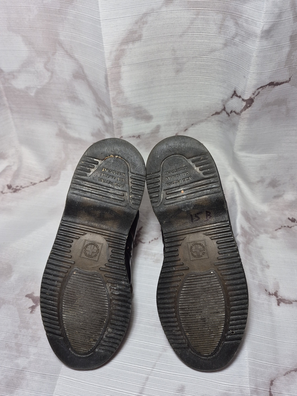 Dr. Martens TINA Burgundy Leather Ankle Booties. - Picture 7 of 8